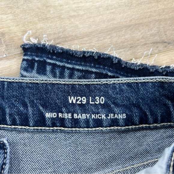 BODEN Baby Kick Cropped Jeans Vintage Wash Raw Hem - Picture 10 of 15